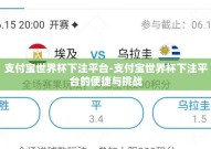 支付宝世界杯下注平台-支付宝世界杯下注平台的便捷与挑战