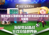 世界杯怎么竞猜买球-世界杯竞猜买球的乐趣与策略