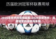 2026年世界杯竞猜冠军-2026年世界杯，竞猜冠军的激情与未知