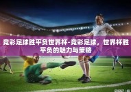 竞彩足球胜平负世界杯-竞彩足球，世界杯胜平负的魅力与策略