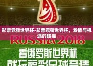 彩票竞猜世界杯-彩票竞猜世界杯，激情与机遇的碰撞