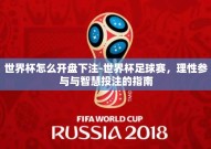 世界杯怎么开盘下注-世界杯足球赛，理性参与与智慧投注的指南