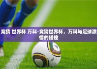 竞猜 世界杯 万科-竞猜世界杯，万科与足球激情的碰撞