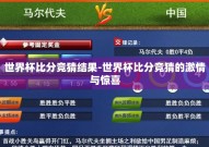 世界杯比分竞猜结果-世界杯比分竞猜的激情与惊喜