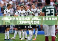 德国队世界杯战绩胜率-德国队，世界杯赛场上的辉煌与坚韧