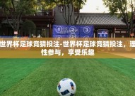 世界杯足球竞猜投注-世界杯足球竞猜投注，理性参与，享受乐趣