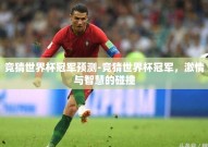 竞猜世界杯冠军预测-竞猜世界杯冠军，激情与智慧的碰撞