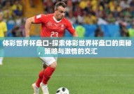 体彩世界杯盘口-探索体彩世界杯盘口的奥秘，策略与激情的交汇
