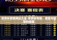 世界杯竞猜网址大全-世界杯竞猜，激情与智慧的碰撞