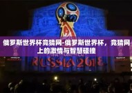 俄罗斯世界杯竞猜网-俄罗斯世界杯，竞猜网上的激情与智慧碰撞