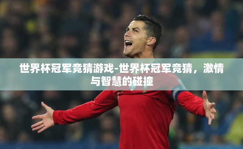 世界杯冠军竞猜游戏-世界杯冠军竞猜，激情与智慧的碰撞