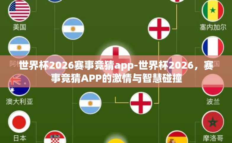 世界杯2026赛事竞猜app-世界杯2026,赛事竞猜APP的激情与智慧碰撞 世界杯2026赛事竞猜app-世界杯2026,赛事竞猜APP的激情与智慧碰撞