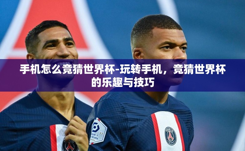 手机怎么竞猜世界杯-玩转手机，竞猜世界杯的乐趣与技巧