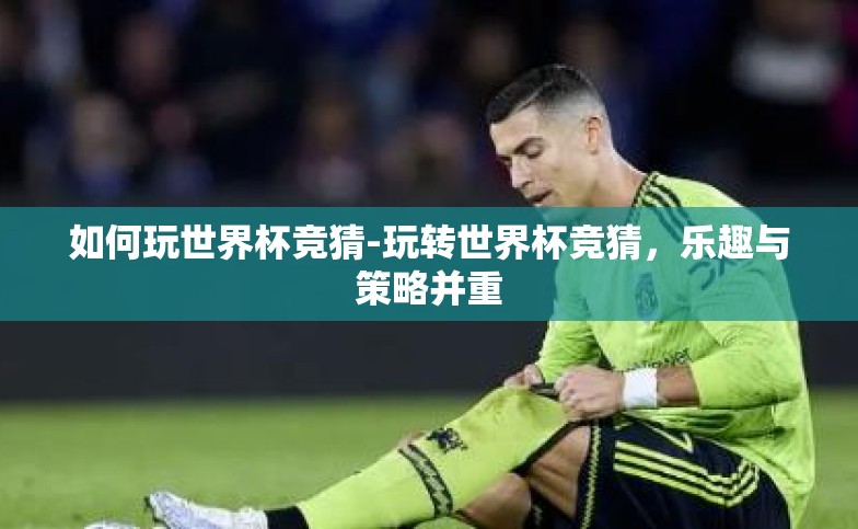 如何玩世界杯竞猜-玩转世界杯竞猜，乐趣与策略并重