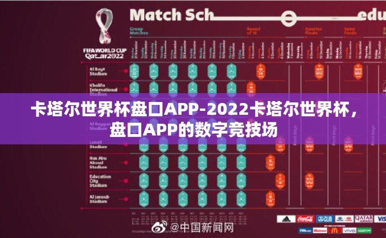 卡塔尔世界杯盘口APP-2022卡塔尔世界杯，盘口APP的数字竞技场