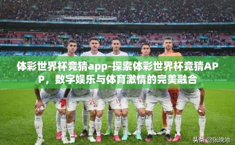 体彩世界杯竞猜app-探索体彩世界杯竞猜APP,数字娱乐与体育激情的完美融合 体彩世界杯竞猜app-探索体彩世界杯竞猜APP,数字娱乐与体育激情的完美融合