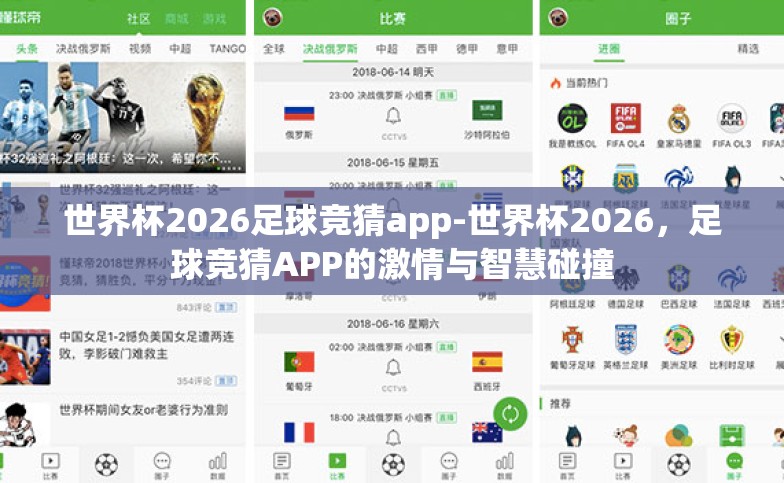 世界杯2026足球竞猜app-世界杯2026,足球竞猜APP的激情与智慧碰撞 世界杯2026足球竞猜app-世界杯2026,足球竞猜APP的激情与智慧碰撞